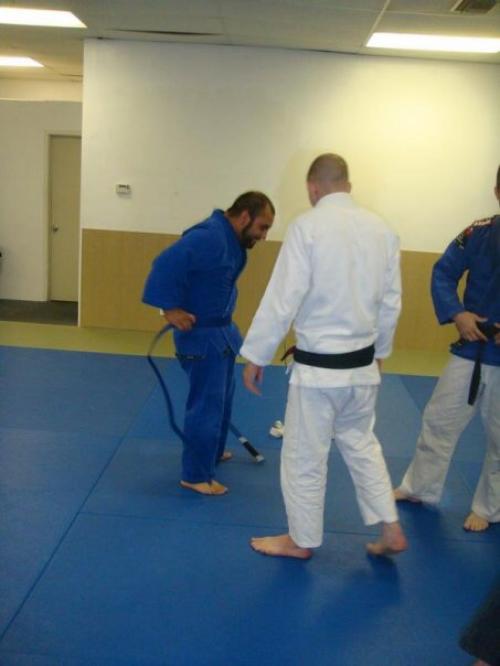 Blue belt · November 13, 2008 · Promoted by Jason Hannen