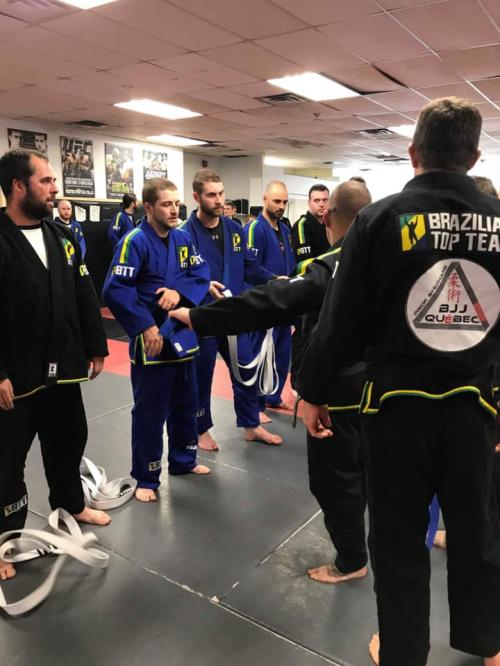 Blue belt · June 15, 2019 · Promoted by Louis Bérubé