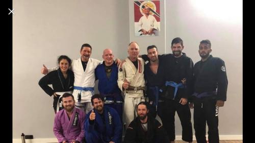 Blue belt · October 20, 2018 · Promoted by Chris Kading
