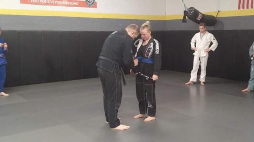 Blue belt · July 17, 2018 · Promoted by Jason Plaisted