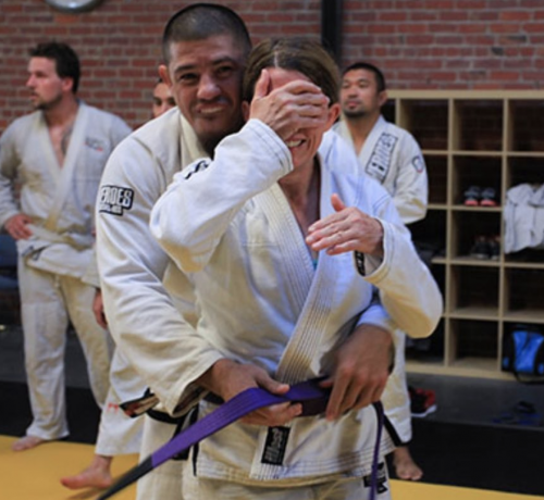 Purple belt · August 7, 2017 · Promoted by Alan Marques