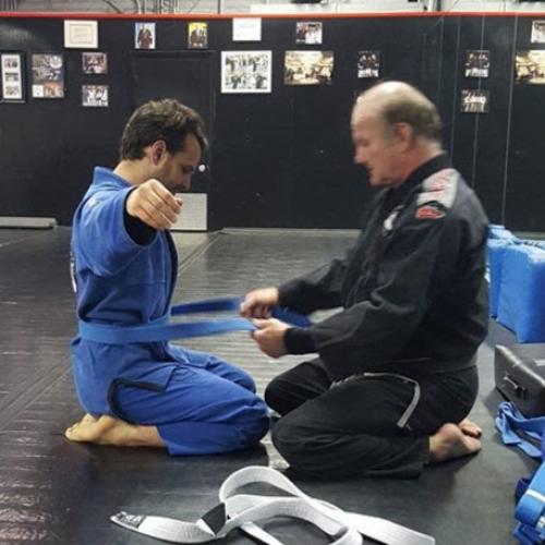 Blue belt · April 12, 2018 · Promoted by Mark Daley