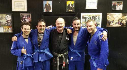 Blue belt · April 12, 2018 · Promoted by Mark Daley
