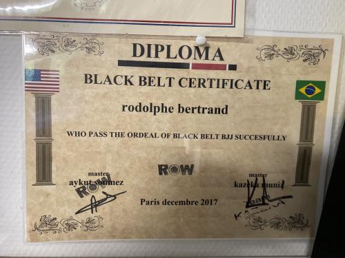 Black belt · December 17, 2017 · Promoted by Kazeka muniz