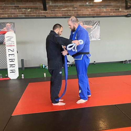 Blue belt · July 5, 2021 · Promoted by Bruce Hoyer