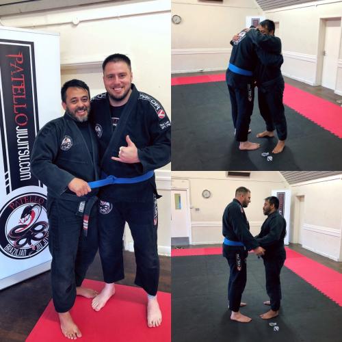Blue belt · August 9, 2018 · Promoted by Rodolfo Patello