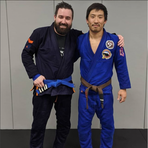 Blue belt · December 8, 2015 · Promoted by Marcos Santos