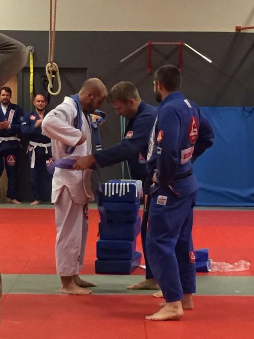 Purple belt · December 16, 2015 · Promoted by Niclas Gustafsson