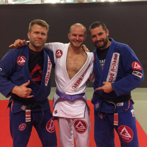 Purple belt · December 16, 2015 · Promoted by Niclas Gustafsson