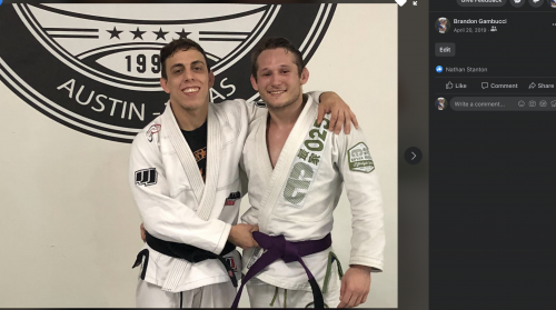 Purple belt · March 1, 2019 · Promoted by Gabriel Martins