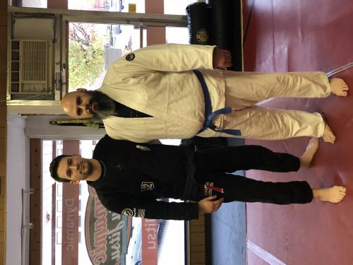 Blue belt · January 1, 2017 · Promoted by Chris papandria