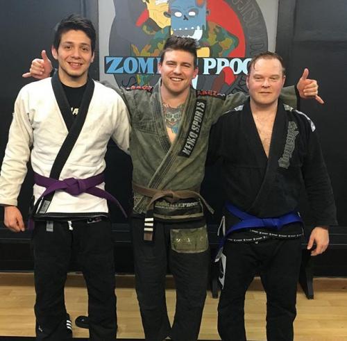 Blue belt · April 4, 2018 · Promoted by Kent Peters