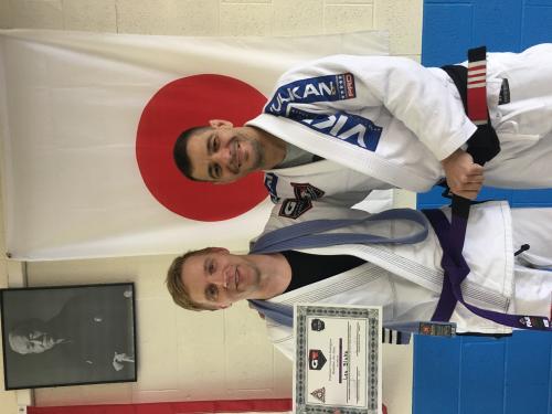 Purple belt · April 10, 2017 · Promoted by Gustavo Rodrigues