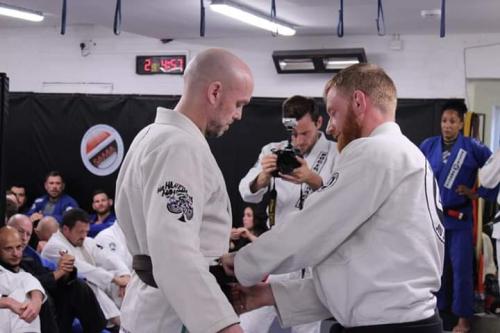 Brown belt · July 11, 2019 · Promoted by Kev Capel