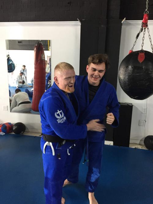 Blue belt · October 6, 2018 · Promoted by Scott Devine