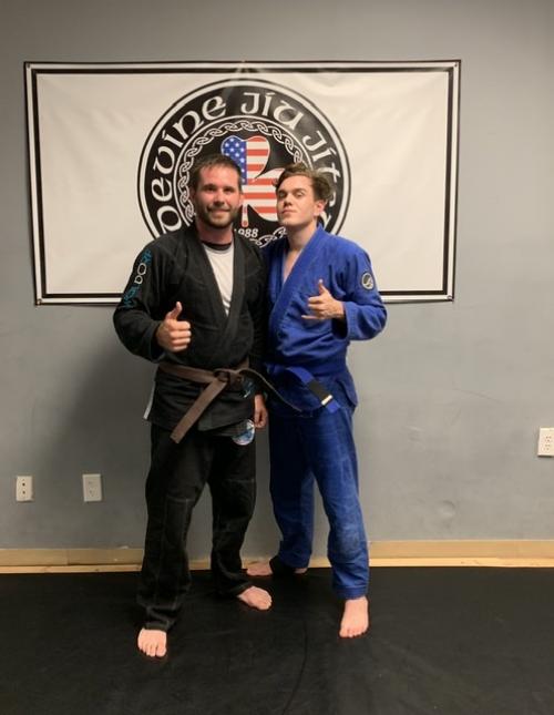 Blue belt · October 6, 2018 · Promoted by Scott Devine