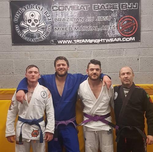 Purple belt · February 6, 2018 · Promoted by Darren Currie