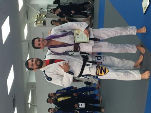 Brown belt · September 3, 2016 · Promoted by Robert Drysdale