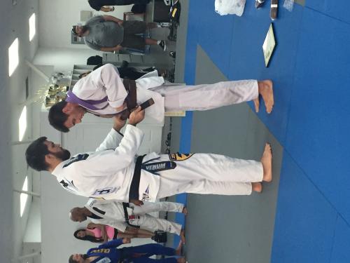 Brown belt · September 3, 2016 · Promoted by Robert Drysdale