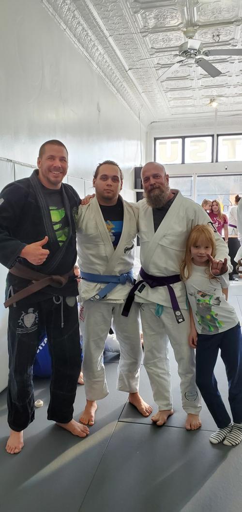 Purple belt · February 15, 2020 · Promoted by Rob Ables