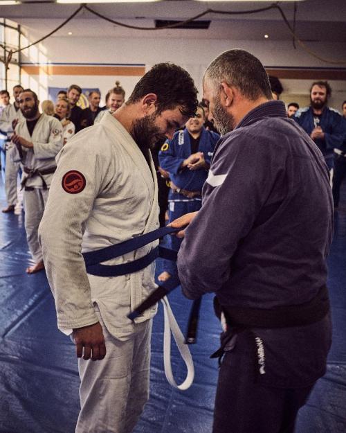 Blue belt · July 16, 2019 · Promoted by Frank Burczynski