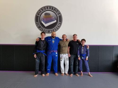 Blue belt · December 9, 2017 · Promoted by Joey Zente