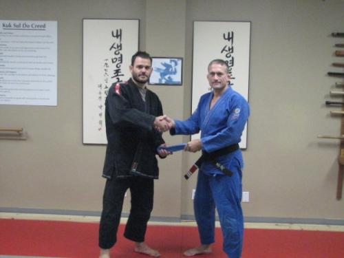 Blue belt · September 20, 2008 · Promoted by Steve Maxwell