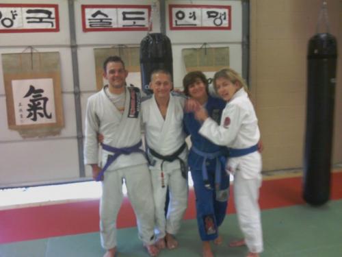 Purple belt · April 10, 2010 · Promoted by Steve Maxwell
