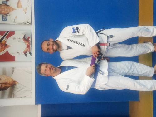 Purple belt · November 30, 2019 · Promoted by Jorge Britto