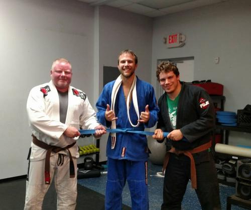 Blue belt · December 7, 2016 · Promoted by Josh Leduc
