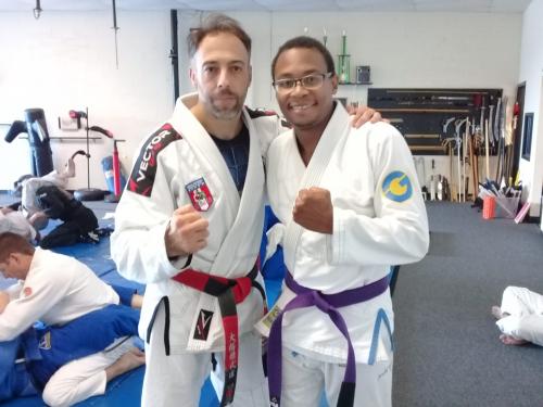 Purple belt · March 10, 2019 · Promoted by Gustavo Cortes