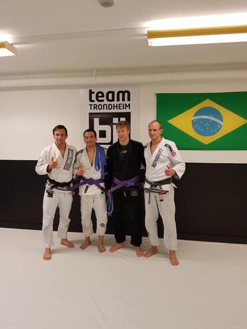 Purple belt · October 10, 2018 · Promoted by Per Christian Andresen