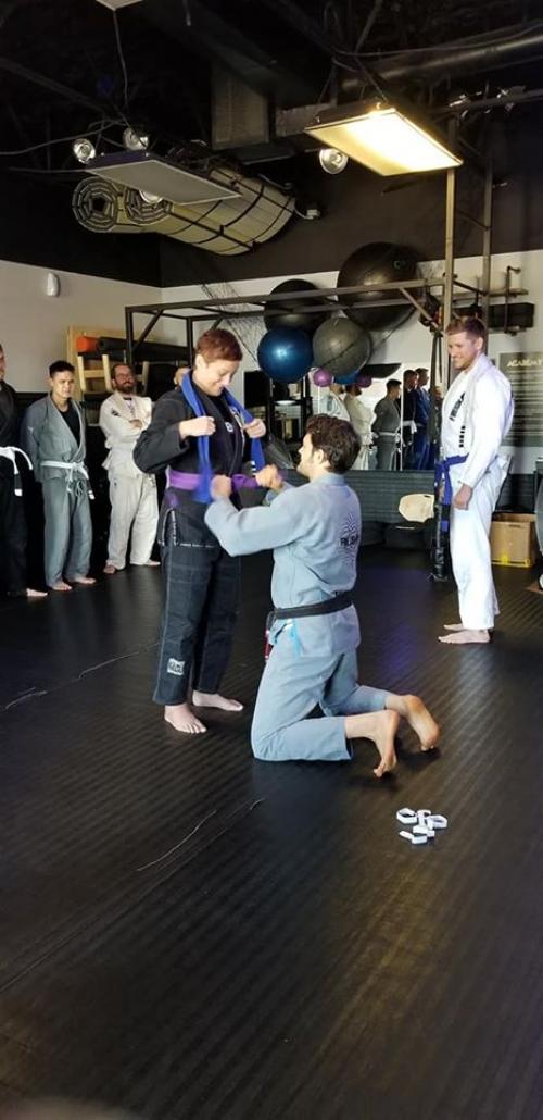 Purple belt · November 2, 2019 · Promoted by Kyle Raemisch