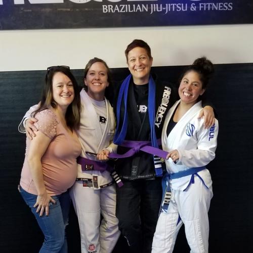 Purple belt · November 2, 2019 · Promoted by Kyle Raemisch