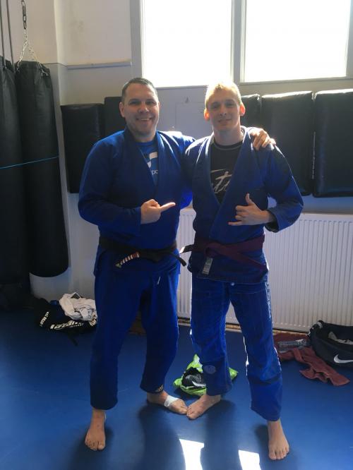 Purple belt · April 22, 2018 · Promoted by Remco Pardoel