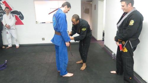 Brown belt · December 14, 2014 · Promoted by Jamel Mccurry