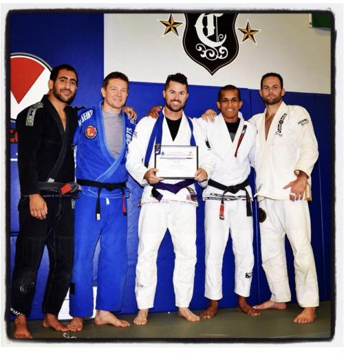 Purple belt · August 17, 2014 · Promoted by Vicente Junior