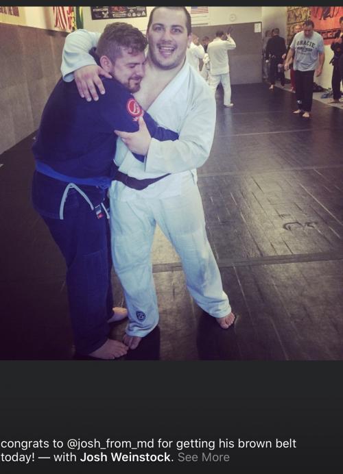 Brown belt · December 13, 2014 · Promoted by Lee Synkowski