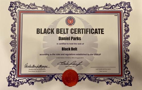 Black belt · September 30, 2018 · Promoted by Vicente junior
