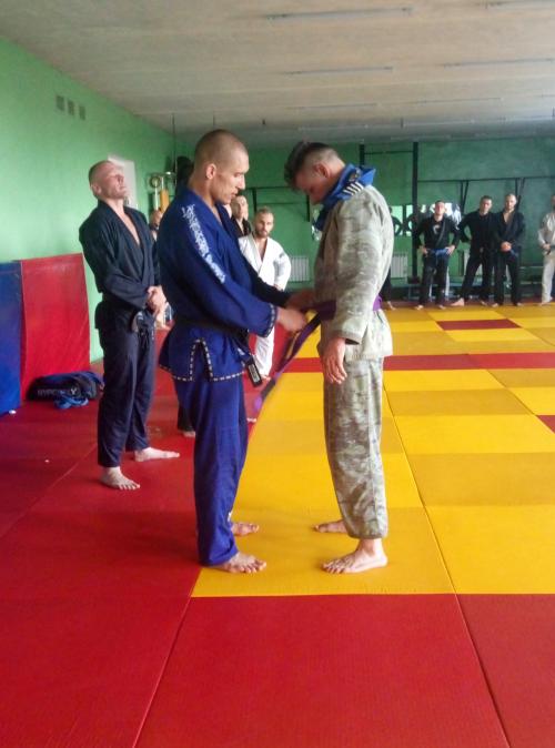 Purple belt · August 25, 2018 · Promoted by Paul Stolyar