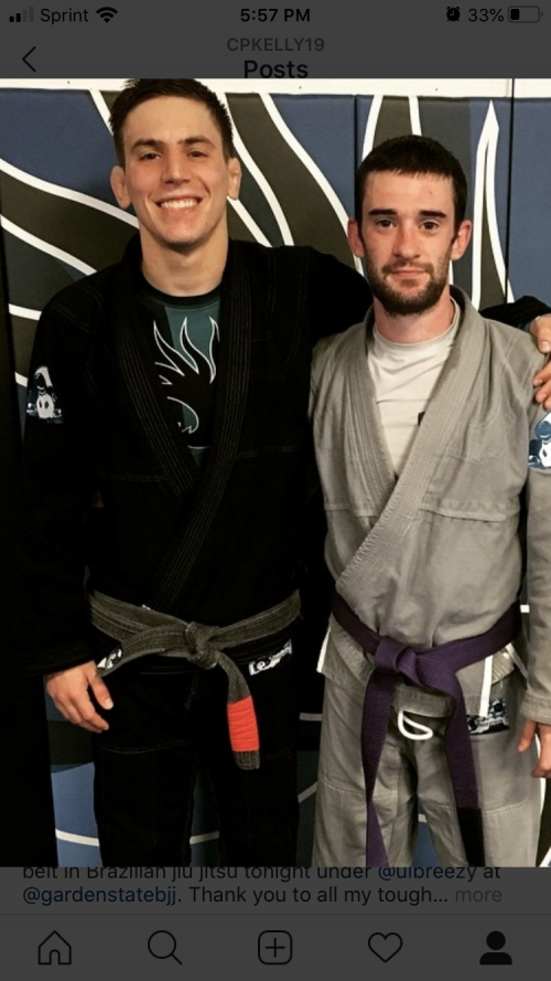 Purple belt · October 23, 2017 · Promoted by Chris Ulbricht