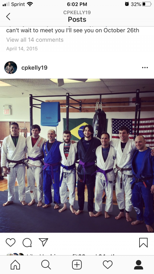 Blue belt · March 28, 2015 · Promoted by Chris ulbricht