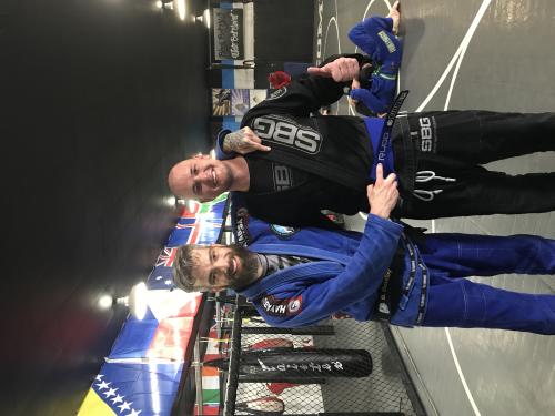 Blue belt · August 18, 2018