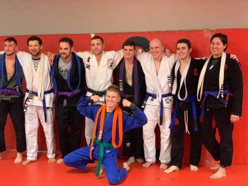 Purple belt · January 15, 2019 · Promoted by Corey Brown