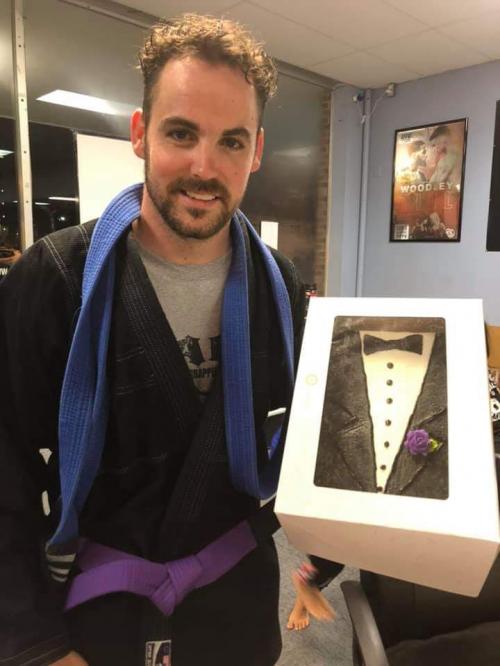 Purple belt · January 15, 2019 · Promoted by Corey Brown
