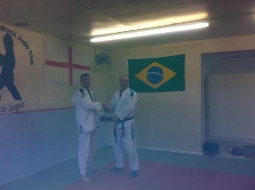 Blue belt · October 15, 2011 · Promoted by Colin Robinson