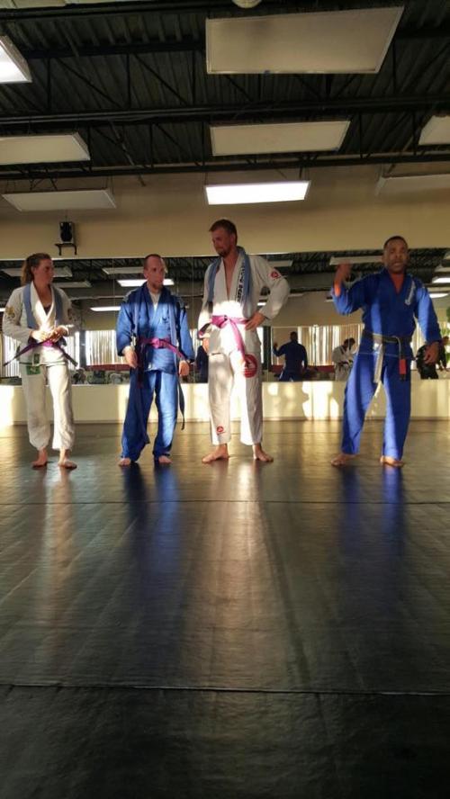 Purple belt · August 2, 2016 · Promoted by Mike Fernandez