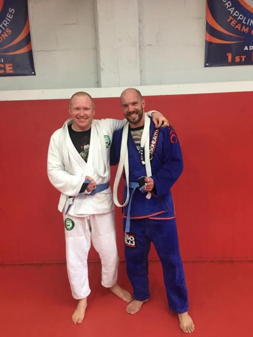 Blue belt · November 17, 2017 · Promoted by Matt Jones
