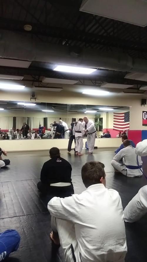 Brown belt · October 3, 2018 · Promoted by Mike Fernandez