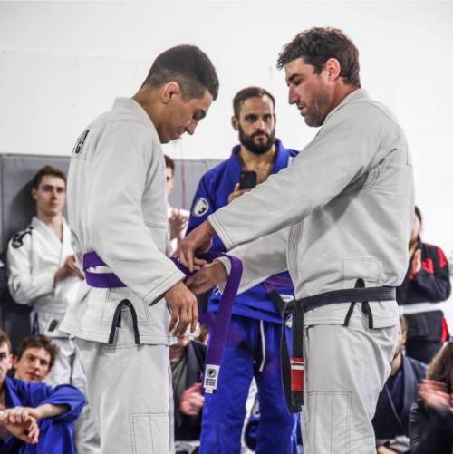 Purple belt · March 9, 2019 · Promoted by Warren Stout